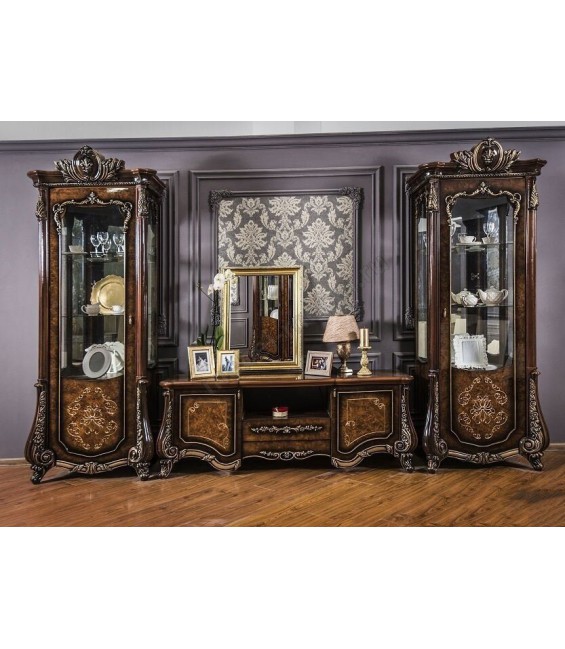 Հյուրասենյակ «Մարսելլա», կաղնու արմատ փայլուն / կրեմ կաղնու արմատ փայլուն