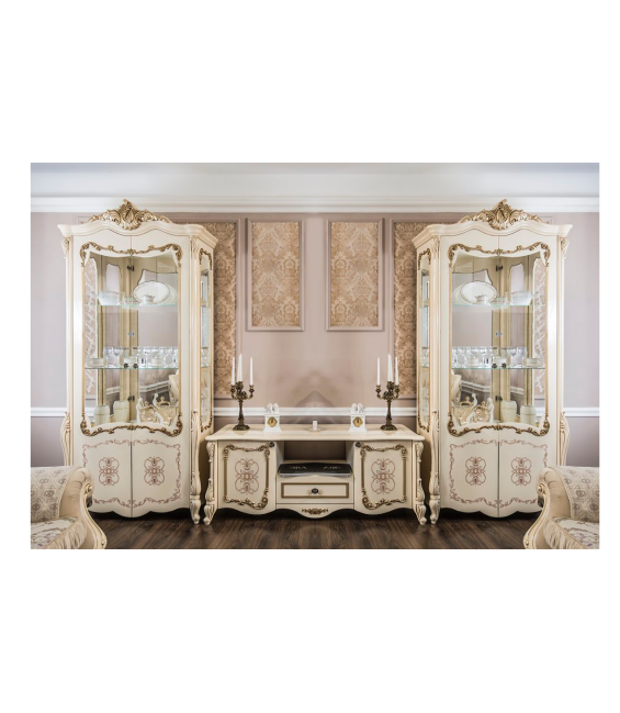 Հյուրասենյակ «Էնրիկե» 2+2, կրեմ փայլուն