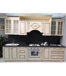 Խոհանոց «Վերոնա», կրեմ փայլուն, ուղիղ 3,3 մ (Կոմպոզիցիա No1) Խոհանոց «Վերոնա», կրեմ փայլուն, ուղիղ 3,3 մ (Կոմպոզիցիա No1)