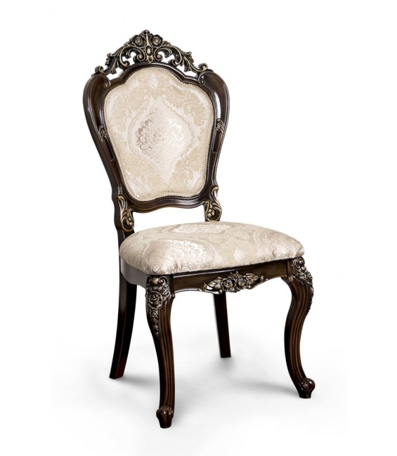 Աթոռ «Ջոկոնդա», ընկուզենի փայտ փայլուն/կրեմ փայլուն