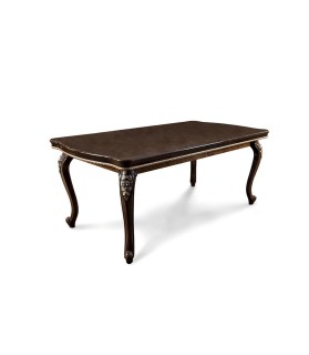 Սեղան «Ջոկոնդա», ընկուզենի փայտ փայլուն/կրեմ փայլուն Սեղան «Ջոկոնդա», ընկուզենի փայտ փայլուն/կրեմ փայլուն