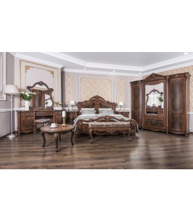 Ննջասենյակ «Իլոնա» 4 դռնանի պահարան, Կարավաջո, 160×200